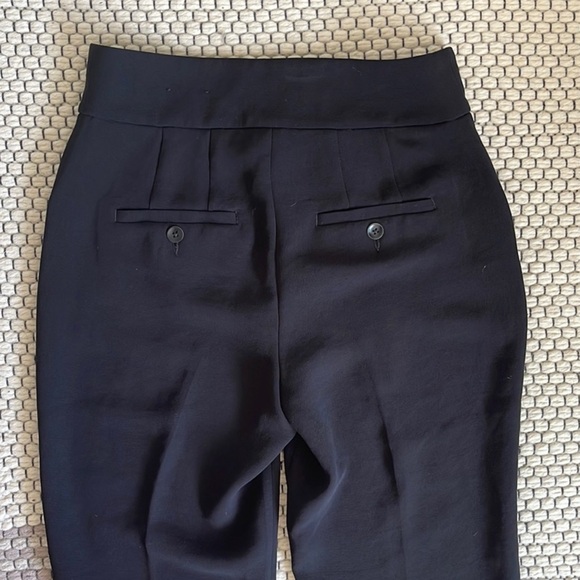 Express High Rise Ankle Tapered Black Dress Pant - Picture 4 of 5